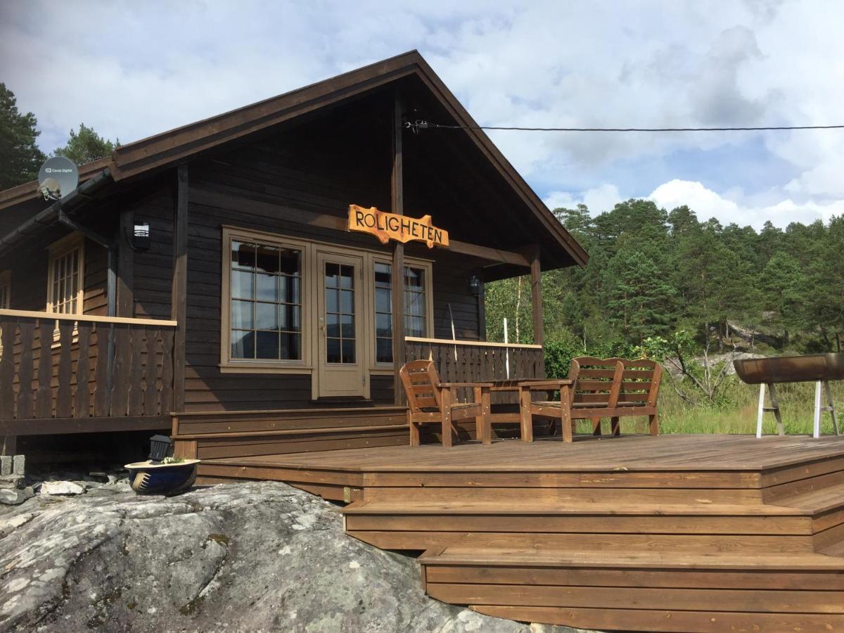Vila Molvik Hytten Ostereidet Exteriér fotografie