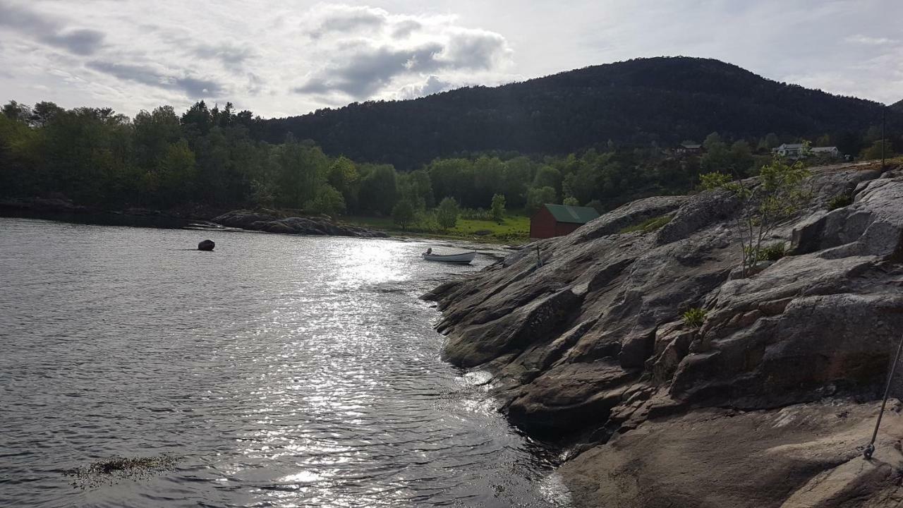 Vila Molvik Hytten Ostereidet Exteriér fotografie